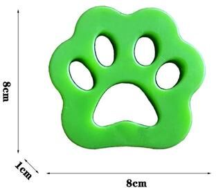 Uplift Treasures Reusable Pet Hair Remover For Laundry green 28 G