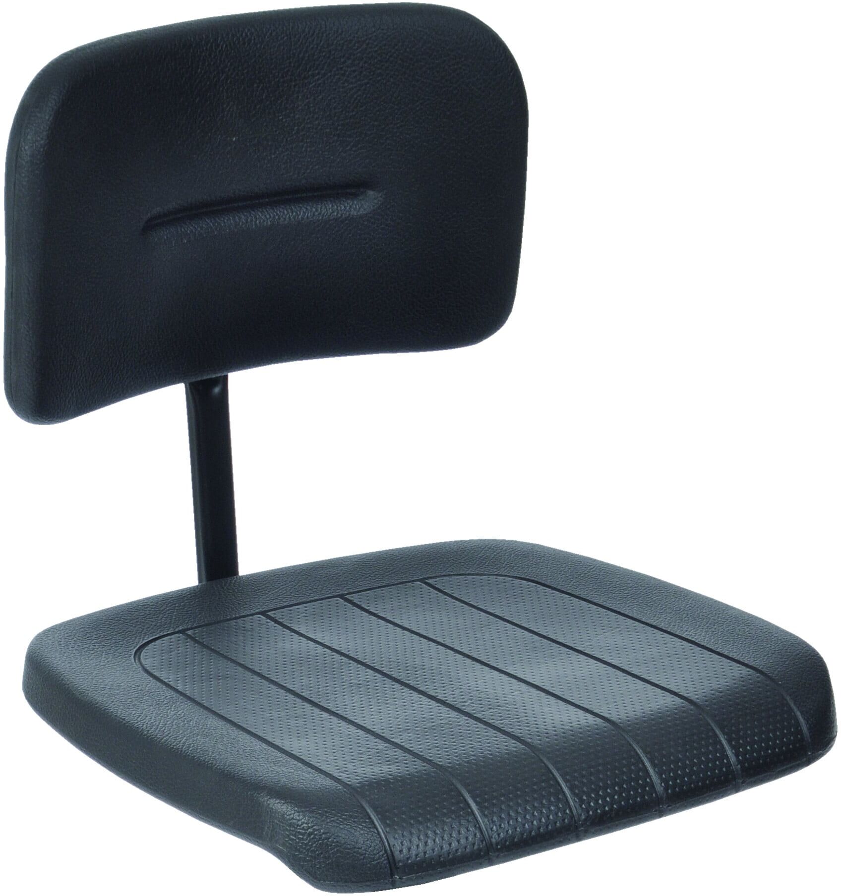 STIER Arbeitsstuhl mit Gleitern Sitzhöhe 440-630 mm PU-Sitz (904697)
