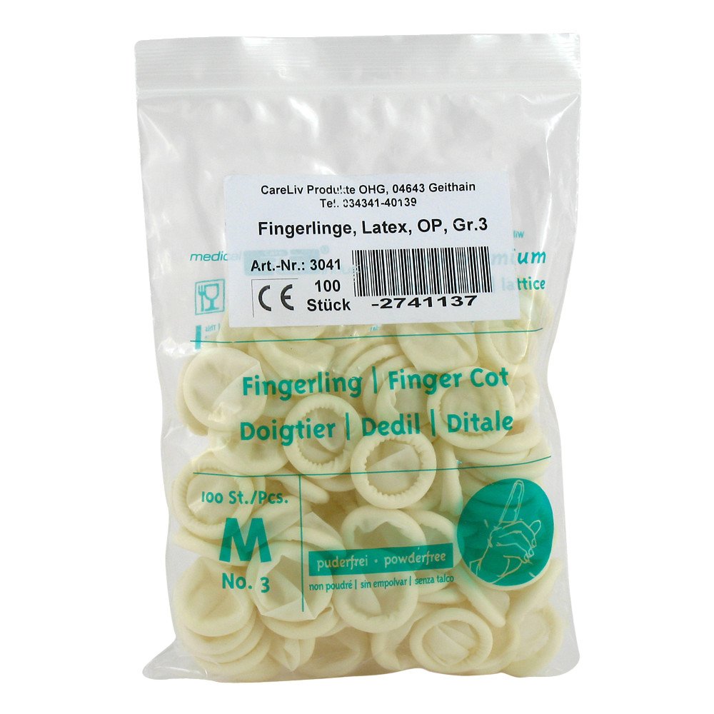 Careliv Produkte OHG Fingerling Latex Op Größe 3 02741137