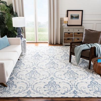 SAFAVIEH Handmade Micro-Loop Lorry Modern Wool Rug