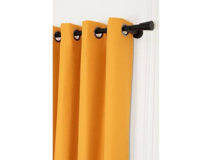 Moondream ThermActiv® Rideau Thermique Hiver+Été Isolant Anti-Chaleur et Anti-Froid Technologie Brevetée Fabrication UE Oeillets Jaune MC215 130L x 250H cm