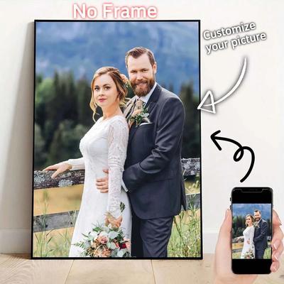 Uplift Picks Custom Photo Canvas Print For Personalized Wedding Family Pet Wall Art f 20cm 30cm