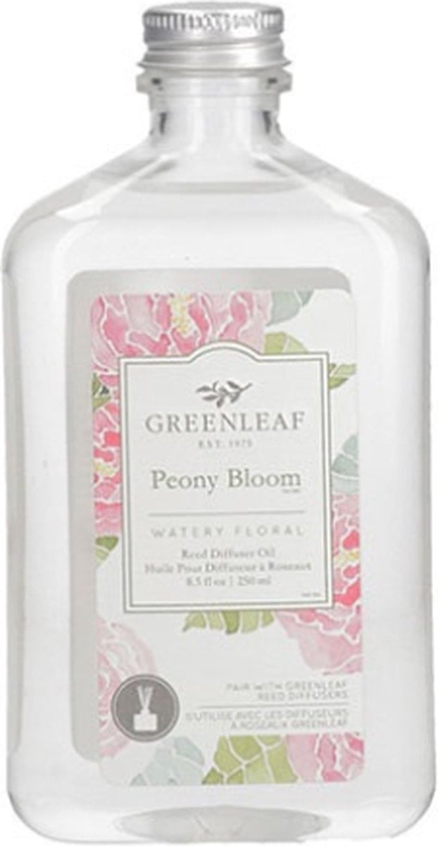 Greenleaf Diffuser Refill Oil Peony Bloom