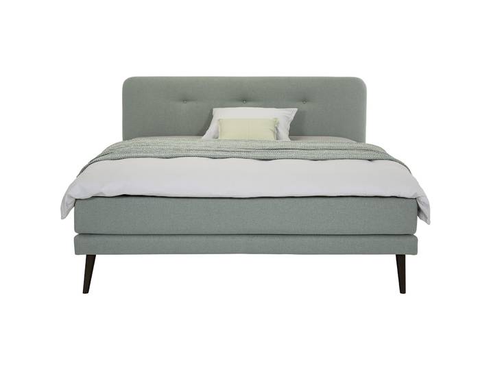 Boxspringbett President mint Stoff 160 x 200 cm - Möbel Konfigurator: Traummöbel individuell zusammenstellen