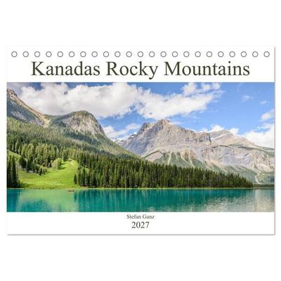 Kanadas Rocky Mountains (Tischkalender 2027 DIN A5 quer), CALVENDO Monatskalender