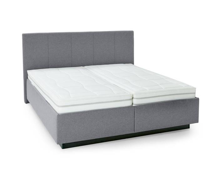 Beldomo Sleep Polsterbett MELINA, silber, Stoff