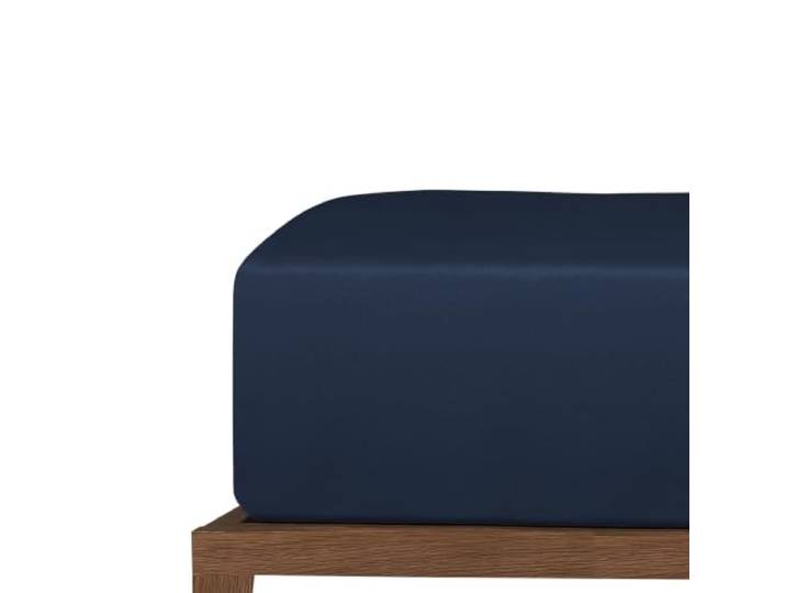 Uncover by Schiesser Spannbettlaken New Jersey - Edeljersey - 100 x 200 cm - Dunkelblau