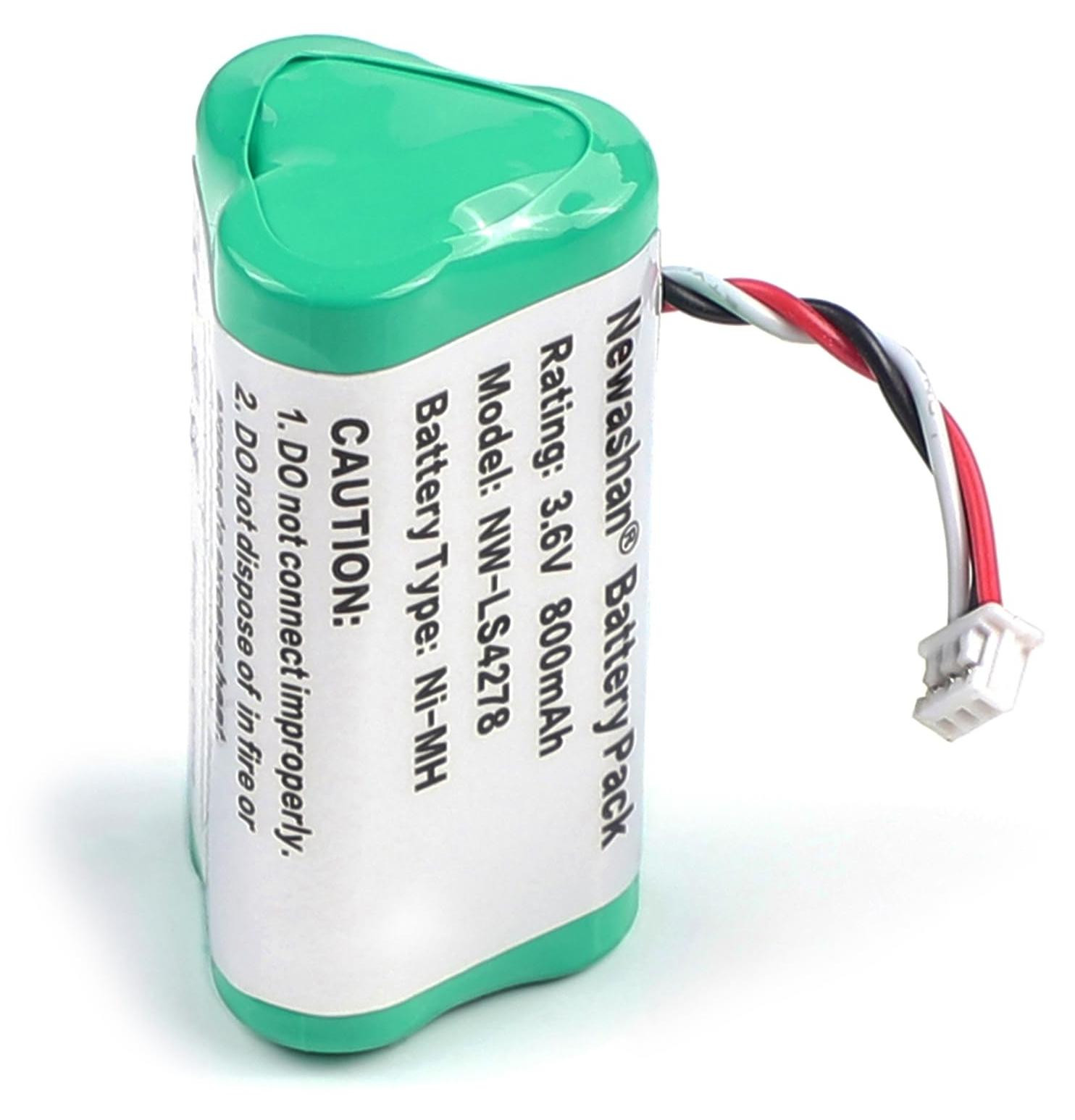 NEWASHAN accu compatibel met Symbol barcodelezers DS6878, DS6878-SR en LS4278, LS4278-SR