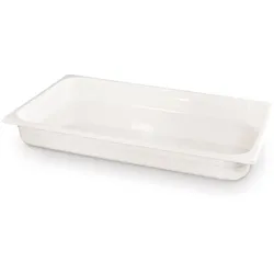 HENDI Gastronorm-Behälter 1/1, GN 1/1, 9L, Weiß, 530x325x(H)65mm
