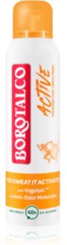 Borotalco Active Mandarin & Neroli desodorizante refrescador em spray 48 h 150 ml. Active Mandarin & Neroli