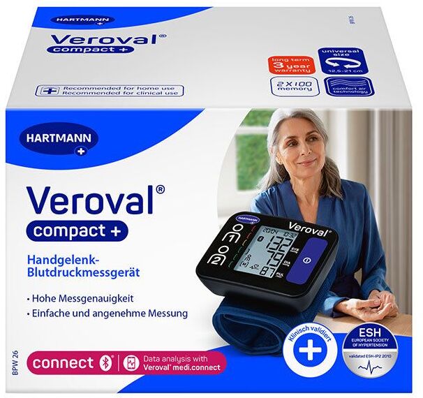 Veroval compact plus Handgelenk-Blutdruckmessgerät 1 St Gerät