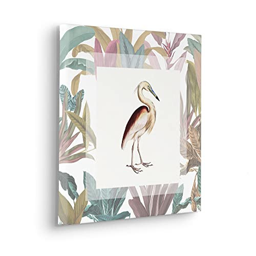 Komar Keilrahmenbild Uncommon Bird - Multicolour - 40 x 40 cm