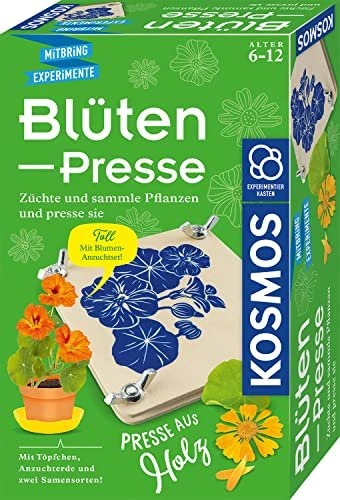 Kosmos Blütenpresse