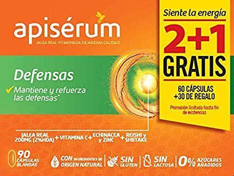 Apisérum Pack Apisérum Defensas 60 cápsulas + 30 cápsulas Regalo
