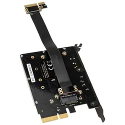 Akasa AK-PCCM2P-04 - PCIe - M.2 - Schwarz - Passiv (RGB), Modding Beleuchtung