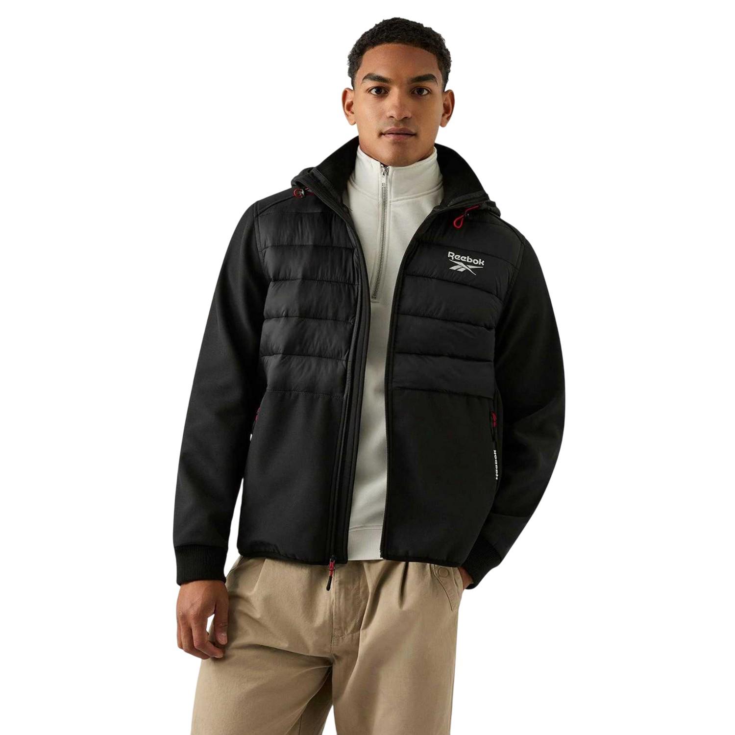 Reebok - "Mixed Media" Jacke für Herren (Schwarz)