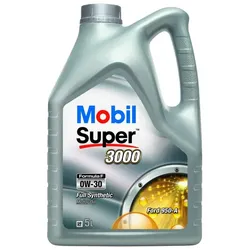 0W-30 Mobil Super 3000 Formula F Motoröl 5 Liter