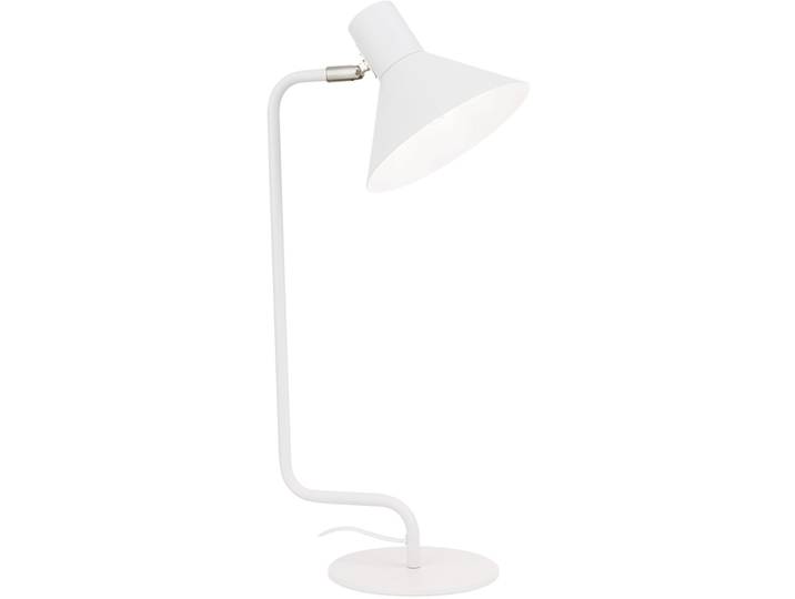Tischlampe Viktoria weiss Stahl H 51 cm