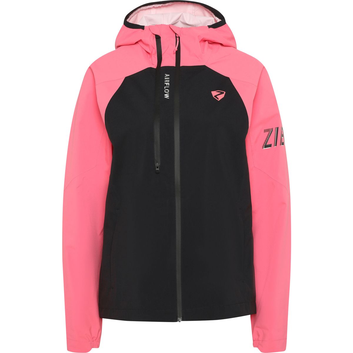 Ziener Nehle-z Jacket Lady black.strawberry sorbet (12226) 48 433046-12226-48