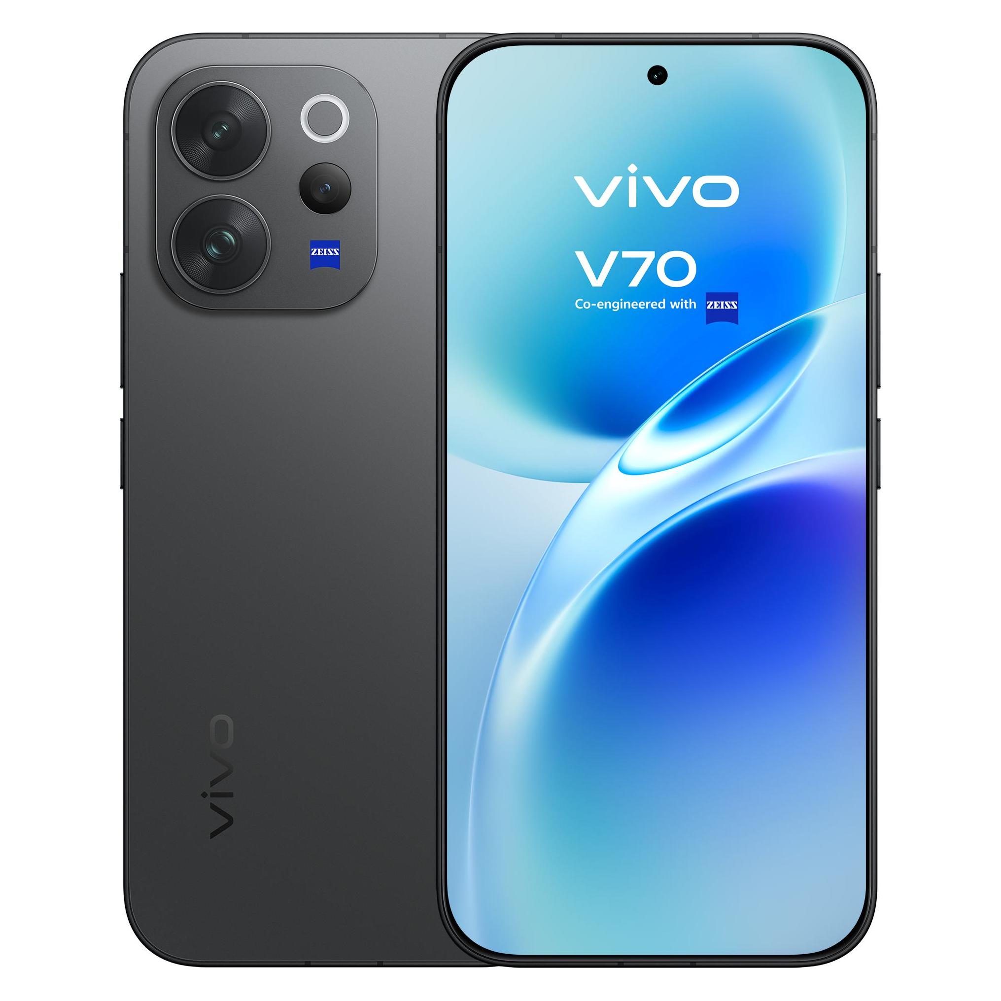 Vivo V70 (256 GB, Authentic Black, 6.59", Dual SIM, 5G) (5671950)