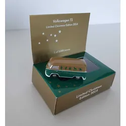 Volkswagen T1 Bulli Van Modellauto Limited Christmas Edition 2014
