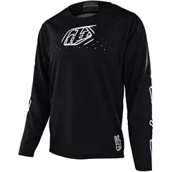 Troy Lee Designs Sprint Jersey, Icon, black, youth L