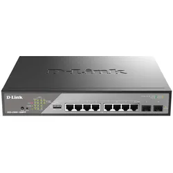 D-Link DSS-200G-10MPP/E, 10-Port Desktop Gigabit PoE Surveillance Switch