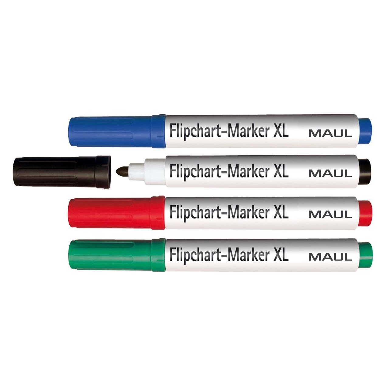 Maul Flipchart-Marker XL, 4 Stück (4x) (6383799)