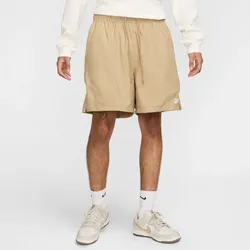 NIKE Club Woven Flow Shorts Herren 297 - parachute beige/white S