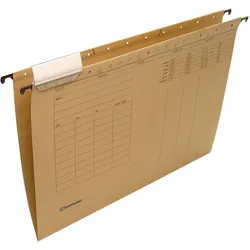 Soennecken, Mappe, Hängemappe 2050 DIN A4 Karton natronbraun 25 St./Pack. (A4, 25x)