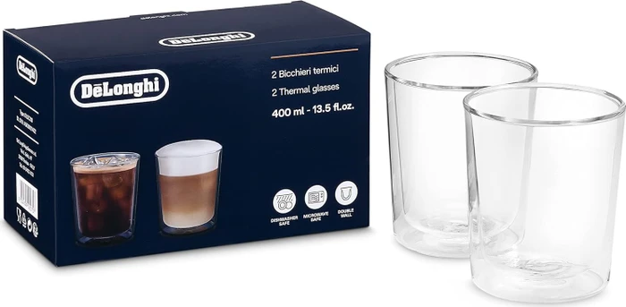 De'Longhi Thermoglas-Set 400ml DLSC318, 2 Stk