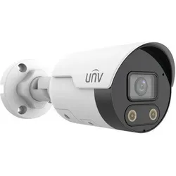 Uniview Prime -i 8MP Tri -Guard -Rohrkamera mit 4 -mm -festem Objektiv, Mikrofon und Lautsprecher, Netzwerkkamera, Weiss