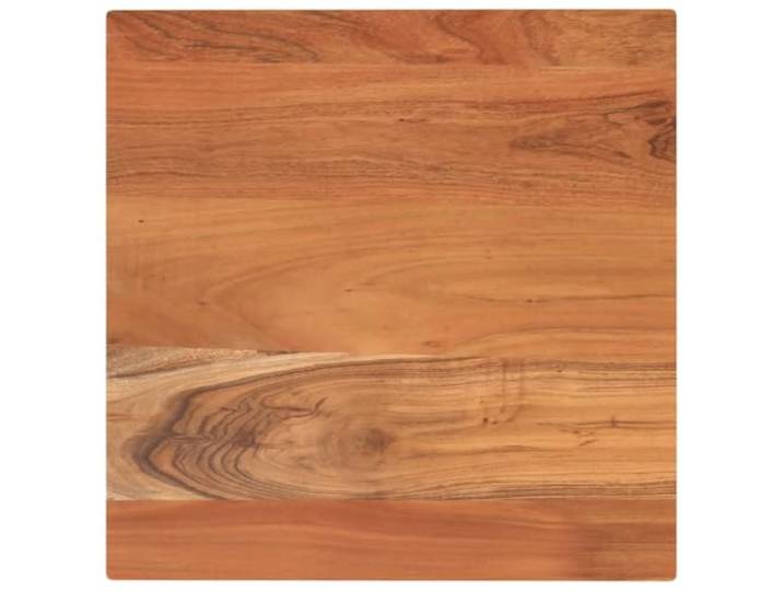 KGFHERENB Tischplatte Quadratisch 60x60x3,8 cm Massivholz Akazie Natur Natürliche Ersatzplatte für Bistro, Essbereich oder Stehtisch. Robustes Hartholz setzt rustikale Akzente in jedem Raum.