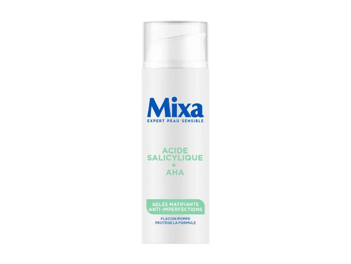 Mixa Gelée Matifiante Anti-Imperfections à l’Acide Salicylique et Acide Alpha-Hydroxylé 50 ml