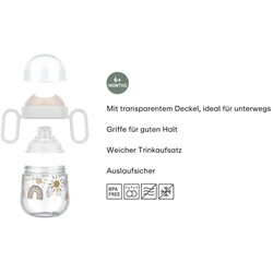 Mepal MIO Antitropf-Trinklernbecher 200 ml - Fairy Garden (2025)