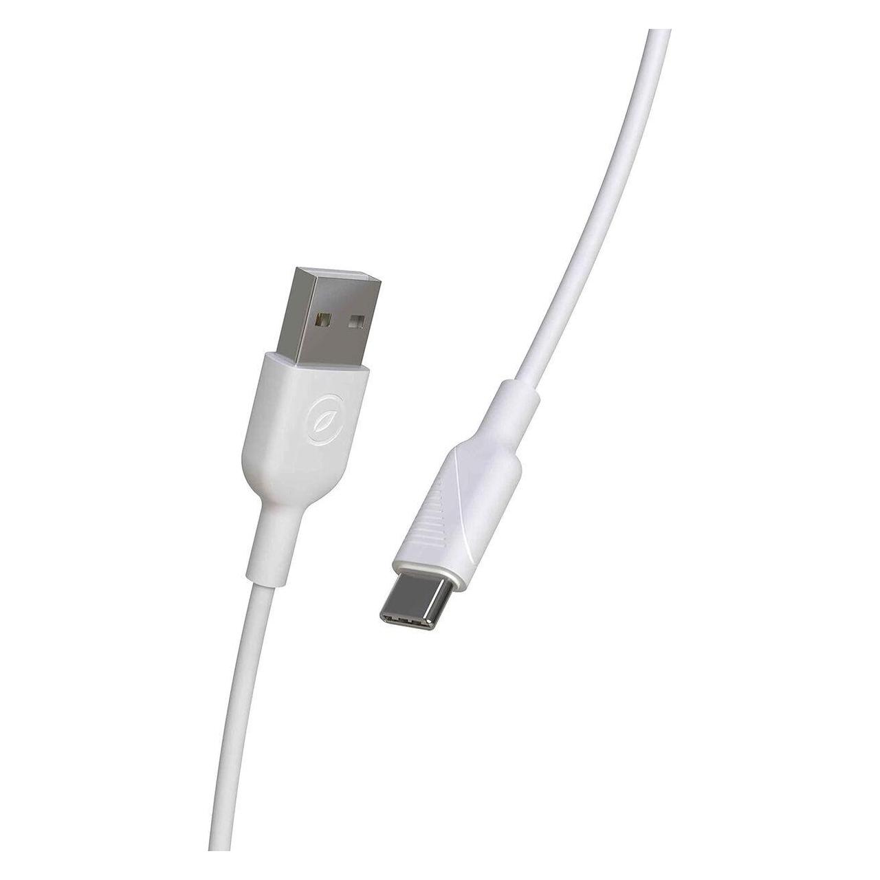 Muvit For Change Cable USB A/Usb C 1.2m Blanc (1.20 m, USB 2.0, 27 W) (MCUSC0003)