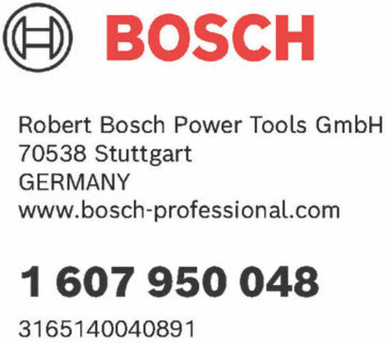 Bosch Zweilochschlüssel gerade passend zu GGS 6 (1607950048)