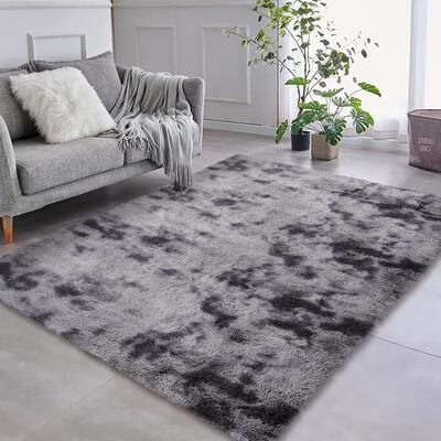 YUN Runner Rug Shag Fluffy Area Rug, Soft Plush Furry Runner with Non Slip Bottom, Comfy Hallway Rug for Bedroom, Nursery