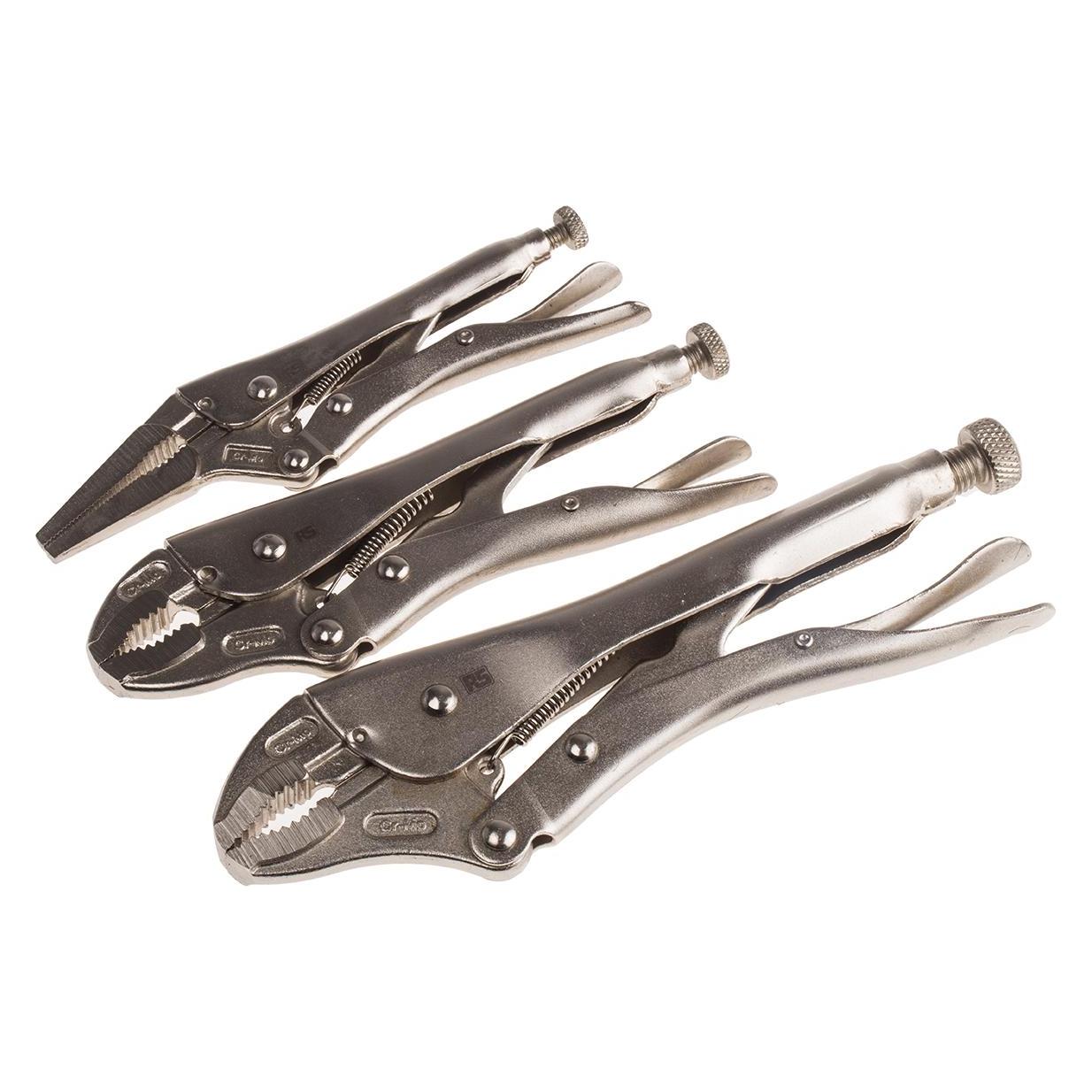 RS PRO 3 piece Vise Grip(R) locking plier set (254 mm) (8473762)