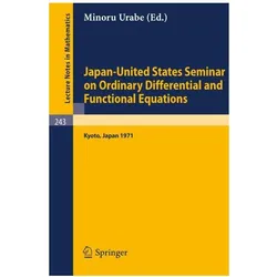 Japan-United States Seminar on Ordinary Differential and Functional Equations, Fachbücher von M. Urabe