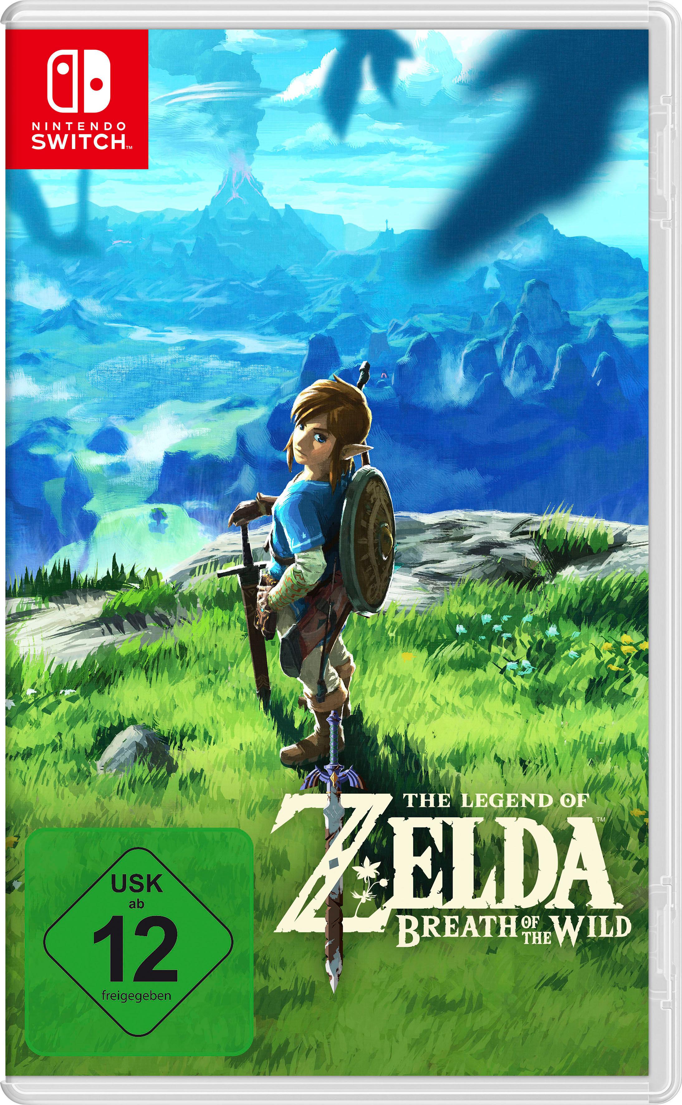 SWITCH Spielesoftware "The Legend of Zelda: Breath of the Wild", transparent (weiß, neutral), Nintendo Switch, Spielesoftware, Spielesoftware