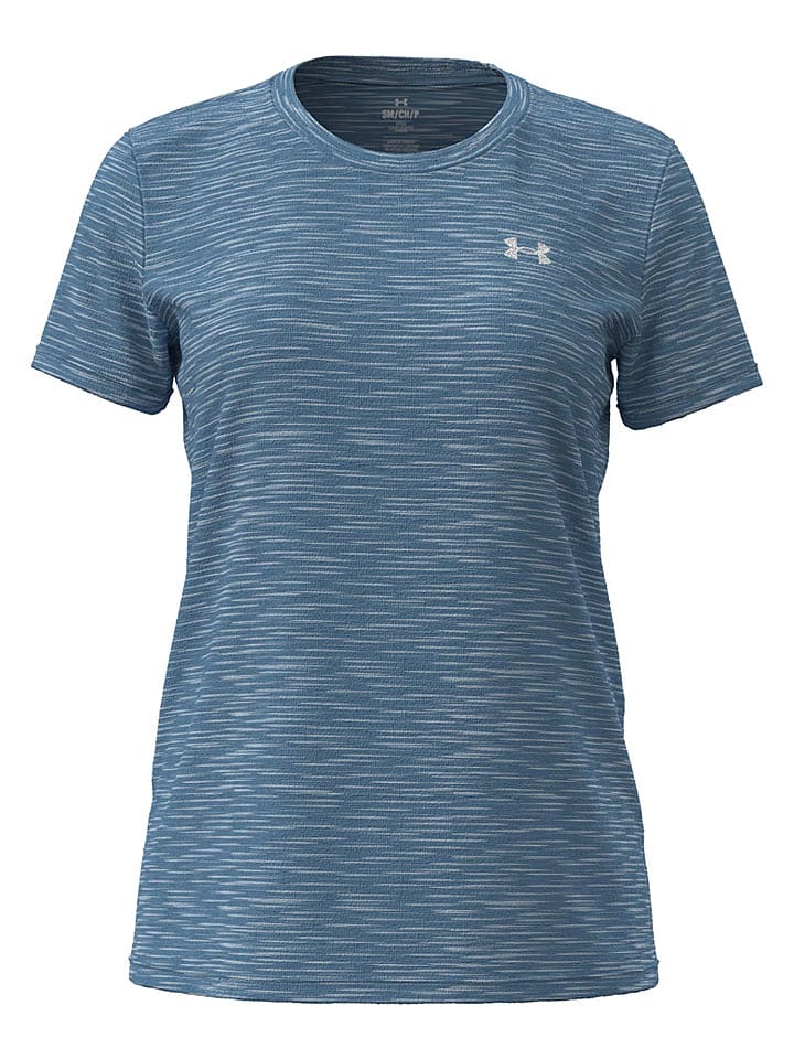 Under Armour Trainingsshirt "Tech" in Blau - XS