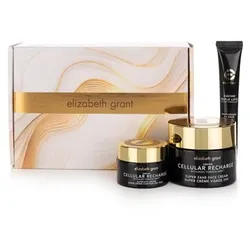 ELIZABETH GRANT Caviar Super 24H Creme 100ml Super Augencreme 30ml Lippenbalsam 20ml