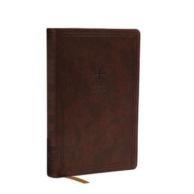Nrsv, Catholic Bible, Gift Edition, Leathersoft, Brown, Comfort Print, Gebundene Ausgabe von Catholic Bible Press, Harper Collins (US),