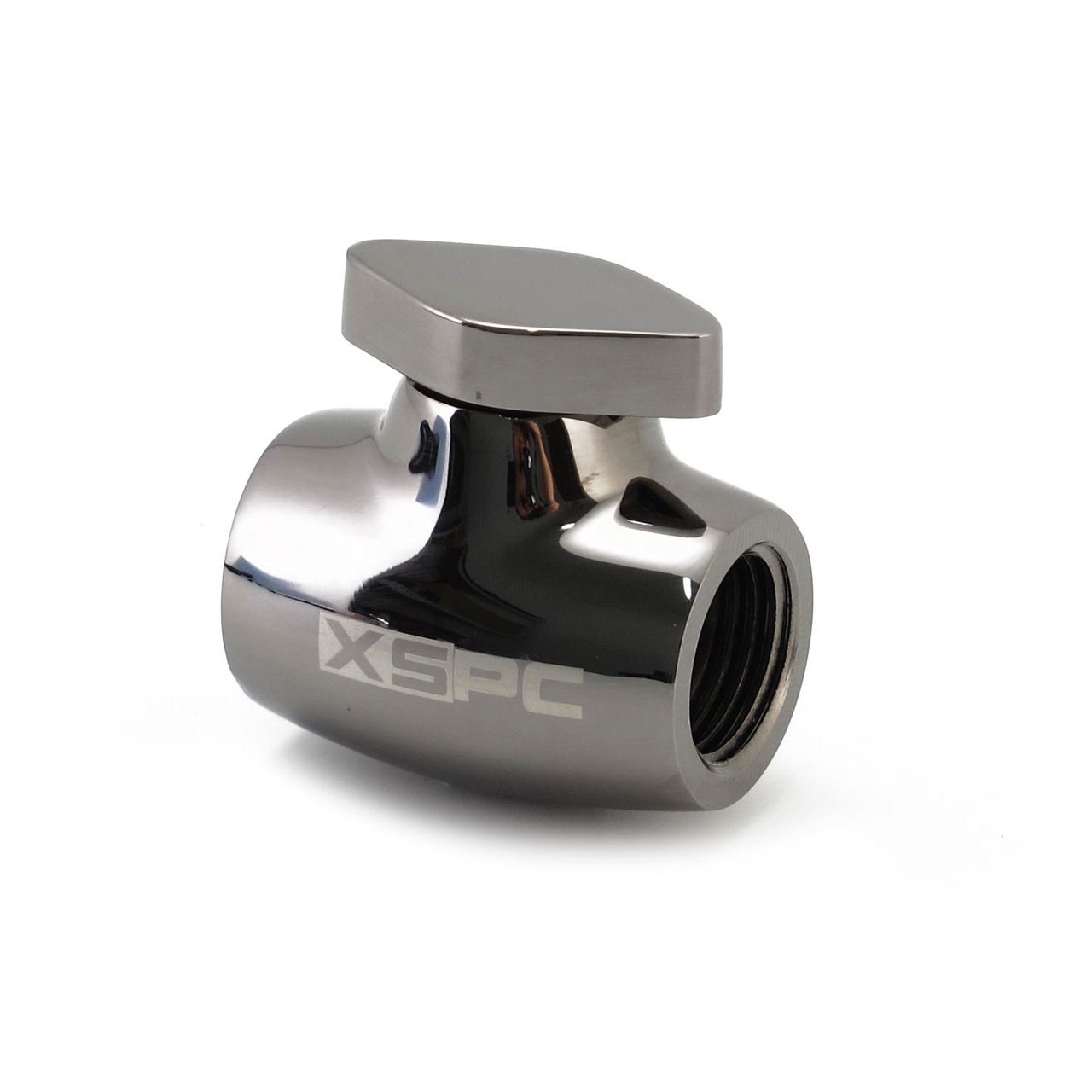 XSPC Kugelhahn Schwarzchrom