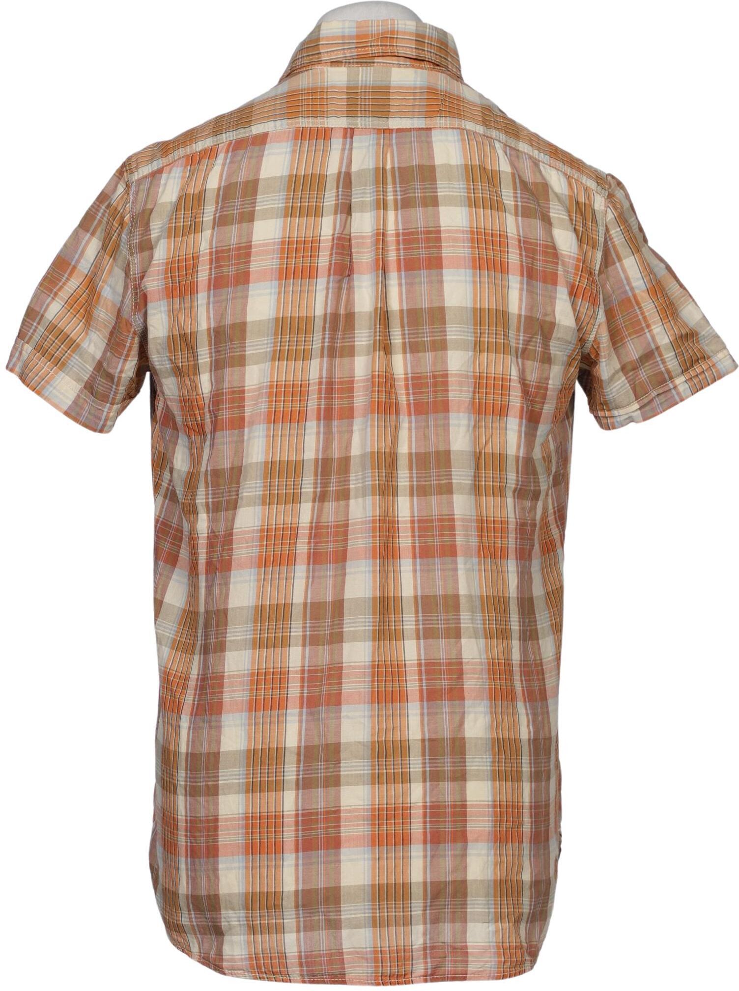 Nudie Jeans Herren Hemd, Mehrfarbig, Gr. M, kein / Etikett - Second Hand