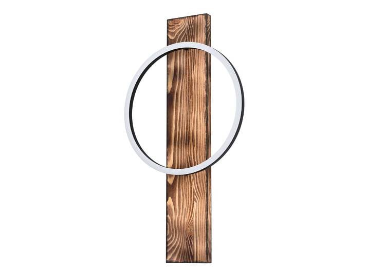 Plafonnier Boyal I 30 x 56 x 8cm Marron/Noir 1 Matériau : Bois manufacturé, Métal, Matière plastique Surface en bois : Huilé Surface en métal :