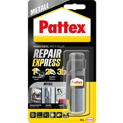 Reparaturknete Metall PATTEX Powerknete Repair Express 48g Blisterkarte