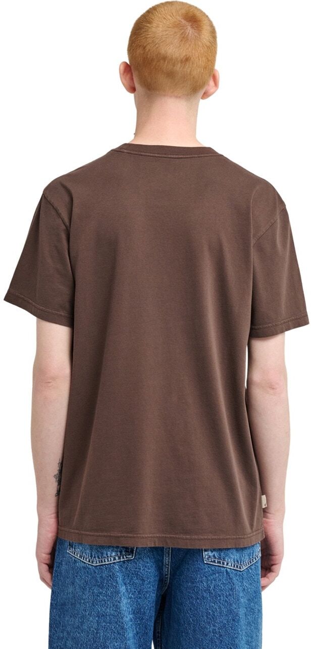 Sporttop ELEMENT "Lowcase Pigment", Herren, Gr. S, braun (java), Obermaterial: 100% Baumwolle., Tops Sporttop java S