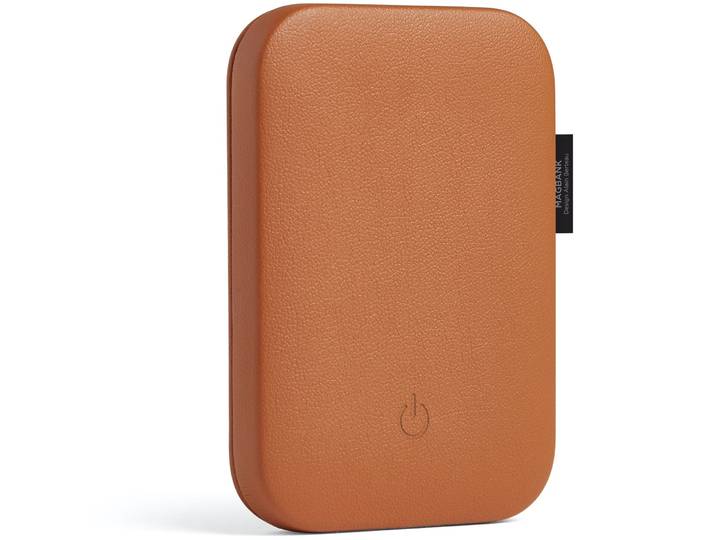 Lexon Softpower MagSafe Power Bank - Farbe: hellbraun